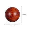 thumbnail image 2 of AURARMLET 2pcs Small Massagers Handheld For Hand Muscle Movement Brown Rosewood, 2 of 6