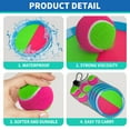 thumbnail image 4 of Lucky Doug Toss and Catch Ball Toys, Sticky Velcro Ball Toys - Outdoor Play Games, Beach Toys, Camping Games, Beach Game Set Sports Game Set for Ages 3+, 4 of 7