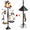 108in, variant on 108in Adjustable Heavy Duty Iron Bird Feeder Pole with 5 Shepherd Hooks and Trays
