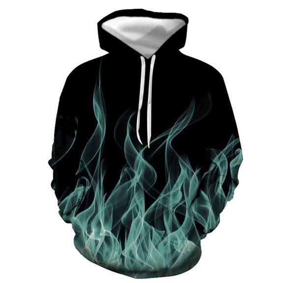 DDAPJ pyju Novelty Hoodies for Men 2023 Clearance,Flame Graphic Hooded Sweatshirt Lightweight Drawstring Hoodie Front Pocket Casual Pullover Sweatshirts Big and Tall Cool Streetwear