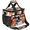 Multicolour 2, variant on Herdesigns Tiger Large Insulated Lunch Box for Adults Women Men with Adjustable Shoulder Strap, Funny Tiger Reusable Cooler Lunch Bag for Offices Picnic Hiking Beach