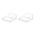 thumbnail image 3 of stanreset Contemporary Storage Holder for Living Room Floating Stand Shelf for Organization Wall Rack Style A 2Set, 3 of 6