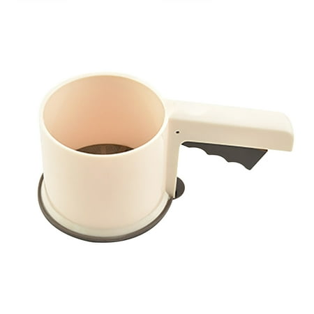 

Solo Cups Solo Cups Cups Baking Cup Type Flour Strainer Household Hand-Held Fine Sieve Beige