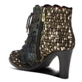 thumbnail image 7 of Spring Step L’Artiste Glitterail Women's Metallic Ankle Boots with Cushioned Comfort, 7 of 7