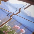 thumbnail image 4 of Mistaha 1PCS Home Bohemian Milled Tapestry 100cm * 150cm Scenery Outside The Window Pattern Small, 4 of 8