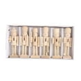 thumbnail image 4 of 6 Pcs Wooden Nutcracker Ornaments Paintable DIY for Holiday Fireplace Mantel Display and Festive Party Decor, 4 of 9