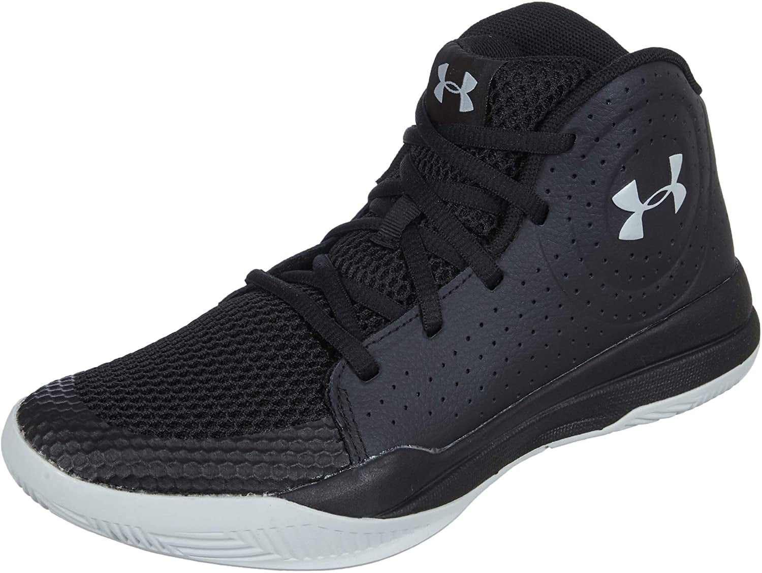 youth black under armour shoes