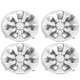 thumbnail image 5 of Cubiertas para ruedas de carrito de golf 4 piezas Bling Bling Tapacubos Universal 8 pulgadas, 5 of 12