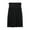 Black, variant on Simlu Skirts for Women Regular and Plus Size Skirt with Pockets Below The Knee Length Ruched Flowy Midi Skirts