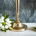 thumbnail image 5 of BalsaCircle 2 Pieces 29" Gold Metallic Trumpet Vases Candle Holders Dining Centerpieces, 5 of 5