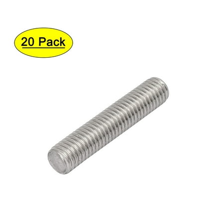 

Unique Bargains M8 x 40mm 1.25mm Pitch 304 Stainless Steel Fully Threaded Rods Fasteners 20 Pcs