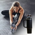 thumbnail image 4 of Unique Bargains 1 Pc Bowknot Thermal Bottle Drinkware Accessory for Home Black, Purple Cloth, 4 of 5