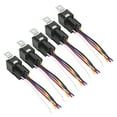 Industrial Supplies 5Pcs Automotive Relay 12V 40A 5 Pin 5 Wire ...