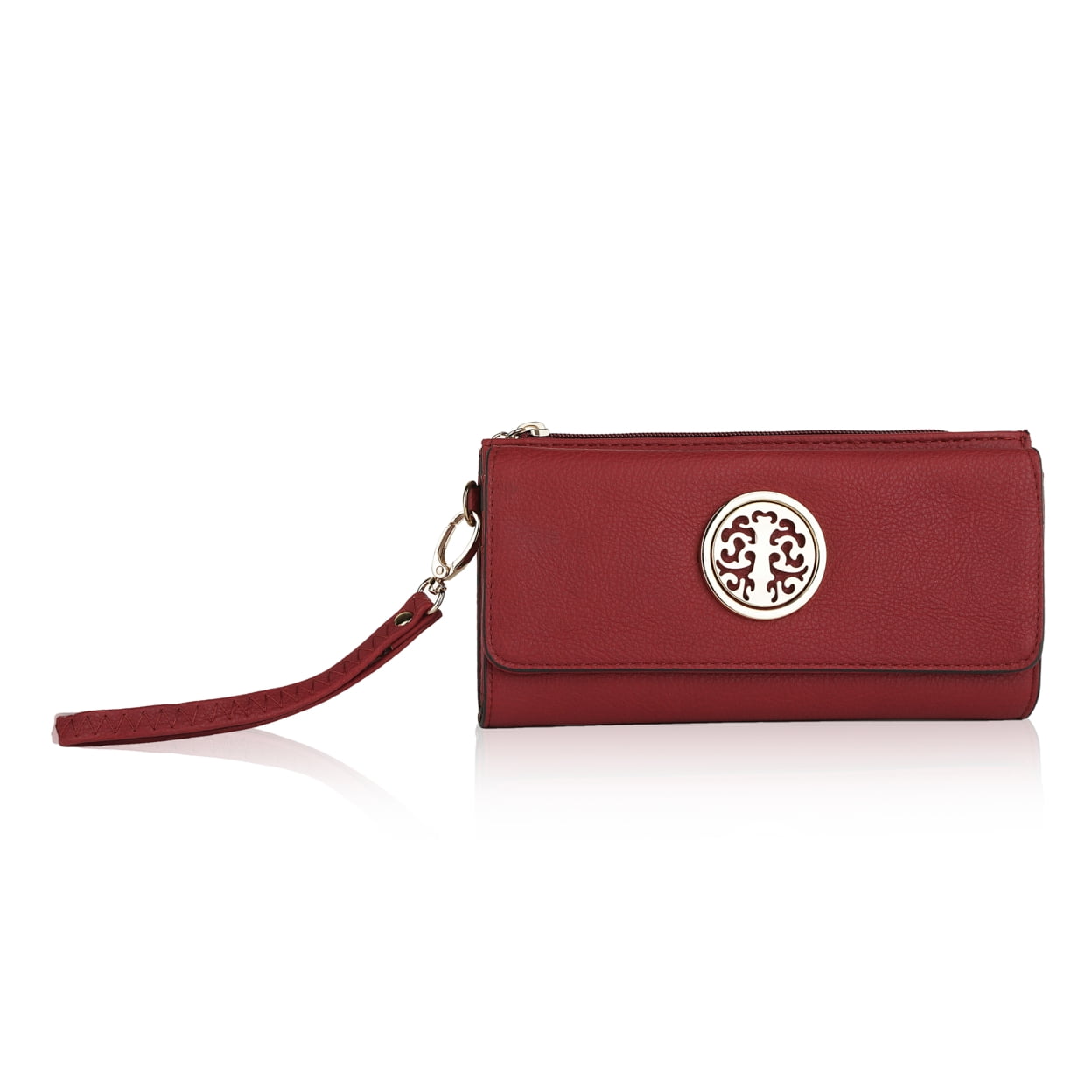 MKF Collection by Mia K Farrow Davina Tri Fold Wristlet Walmart
