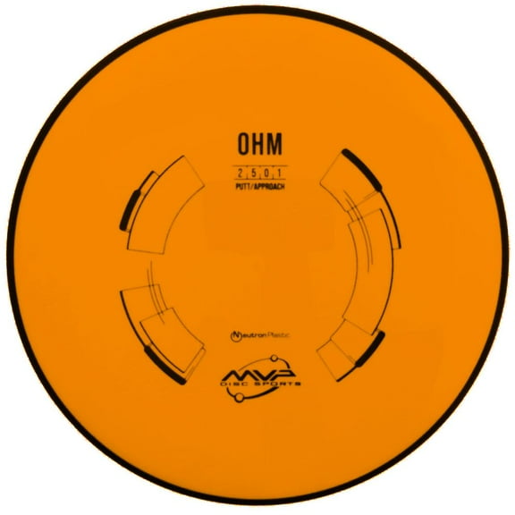 MVP Neutron Ohm Putter Golf Disc [Colors may vary]