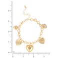 thumbnail image 4 of Jessica Simpson Base Metal Charm Bracelet, 4 of 4