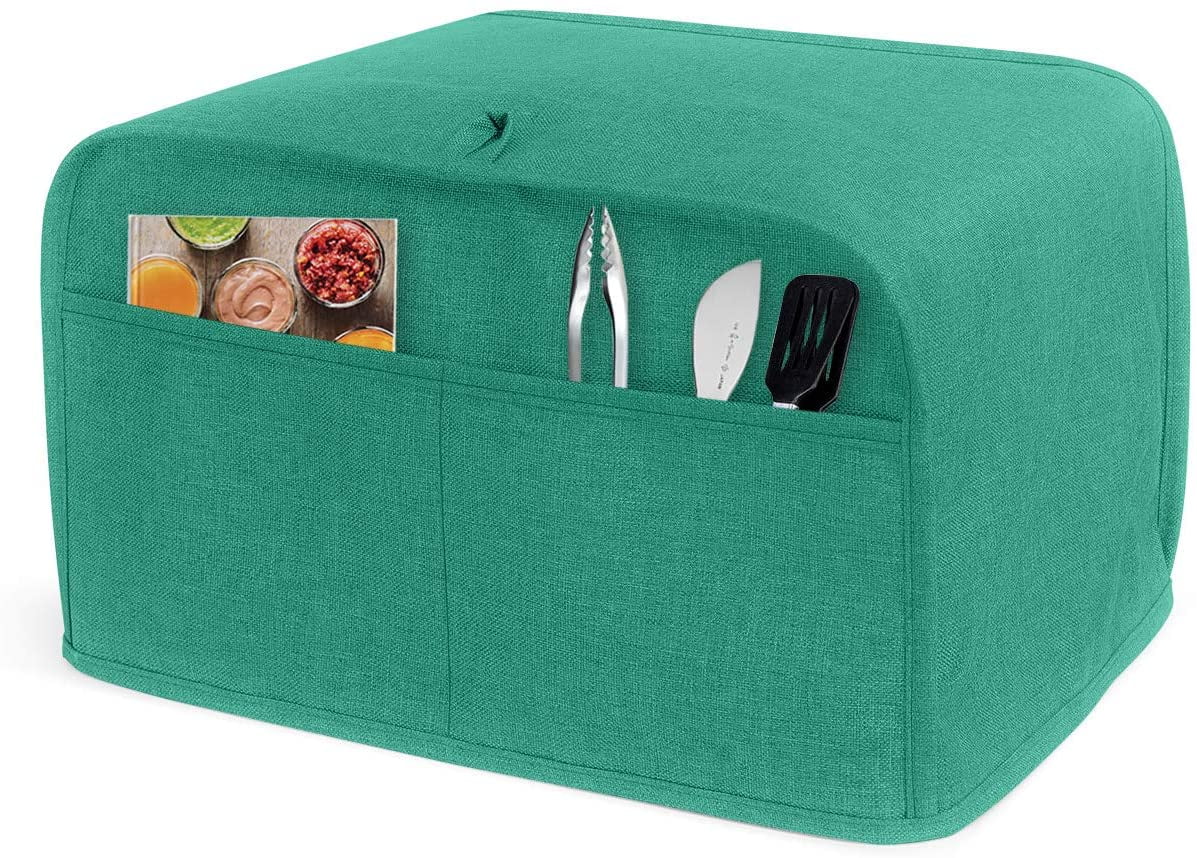 Dawht Toaster Cover for 4 Slice Long Slot Toaster (15.5 x 7.5 x 8