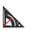 Imperial, variant on 7inch Carpentry Triangle Ruler Adjustable Carpenter Layout Square Woodworking Tools