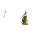 thumbnail image 1 of Elegante Estatua De Bailarina Y Pavo Real, Escultura De Arte Moderno, Adorno Creativo De Escritorio Para Dormitorio, Oficina, Entrada, Mesa, Centro De Mesa, Regalo, 1 of 8
