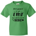 thumbnail image 3 of Inktastic My Daddy is an EMT and a Hero Youth T-Shirt, 3 of 5