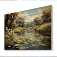 thumbnail image 2 of Designart "pasture Lily Oasis" Meadow Print on Natural Pine Wood, 2 of 5