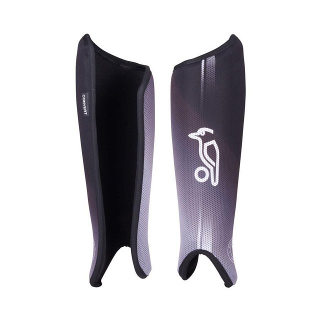 Kookaburra - Espinilleras de Hockey Convert 2021 para Adultos Unisex - Pack de 2 (Negro)