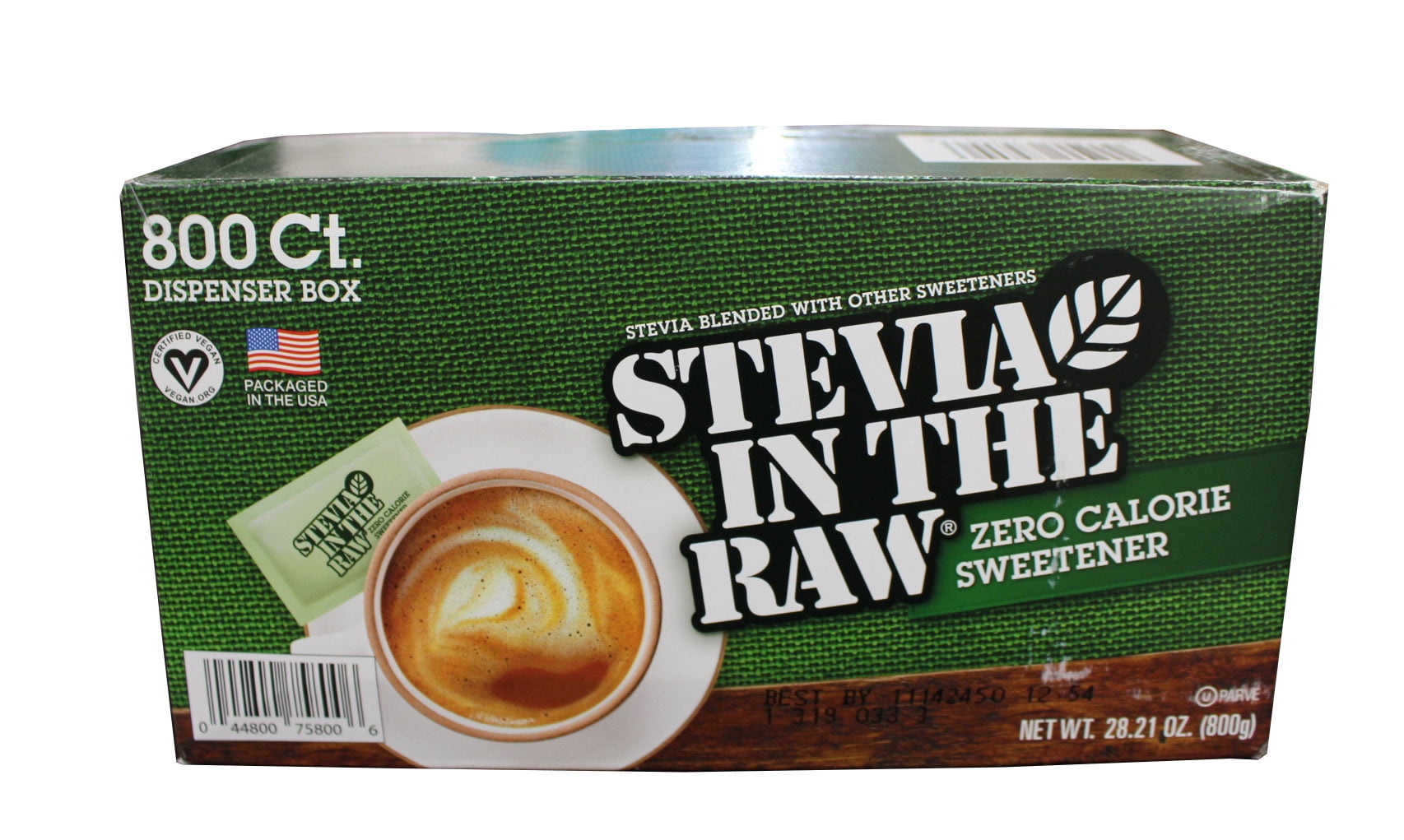 Stevia in the Raw Artificial Sweeteners 800/Box (220-00441) - Walmart.com