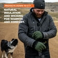 thumbnail image 4 of RefrigiWear Insulated Wool Leather Palm Glove, 4 of 6