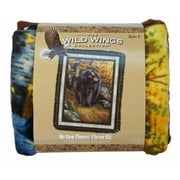 Wild Wings Kings Dominion Bear No Sew Fleece Throw Kit