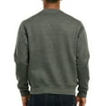 thumbnail image 2 of Men's Crewneck Long Sleeve Sweatshirt, Charcoal 2XL, 1 Piece, 2 of 5