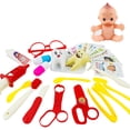 thumbnail image 3 of Los Niños Juegan Al Juego De Doctor 29 Uds. Juego de Doctor para niños, juego de botiquín para Cosplay, caja médica para niños Hugtrwg libre de BPA, 3 of 9