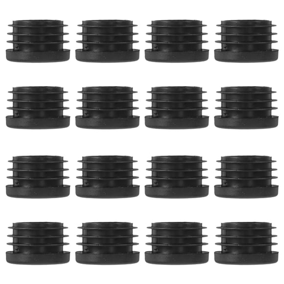 FOMIYES 120Ud Tapones Negros Para Redondos De Muebles Con Protección Contra Desgaste