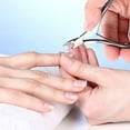 thumbnail image 2 of 8 Pieces Cuticle Nippers Stainless Steel Cuticle Trimmer Pointed Blade Cuticle Cutter Clipper Dead Skin Remover Scissors Manicure Tools for Fingernails and Toenails (Silver), 2 of 8