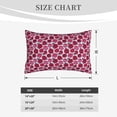 thumbnail image 3 of Fotbe Rose Flowers Pillow Cases - Envelope Closure - Luxury, Extra Soft, Cooling Pillow Covers - Wrinkle, Fade, Stain Resistant-20"x30", 3 of 8