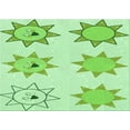 thumbnail image 1 of Ahgly Company Machine Washable Indoor Rectangle Transitional Light Green Area Rugs, 7' x 9', 1 of 7