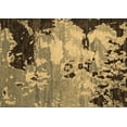 thumbnail image 1 of Ahgly Company Indoor Rectangle Abstract Brown Contemporary Area Rugs, 8' x 10', 1 of 4