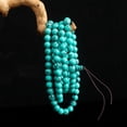 thumbnail image 1 of Collares interminables con cuentas largas de ojo de tigre turquesa, joyería hecha a mano con piedras preciosas para mujeres y niñas, collar de perlas oso de fresa Electrónica, 1 of 5