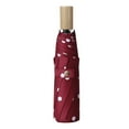 thumbnail image 1 of Parapluie Pliant Imperméable et Coupe-Vent à Pois, Protection Solaire Parasol, 1 of 9