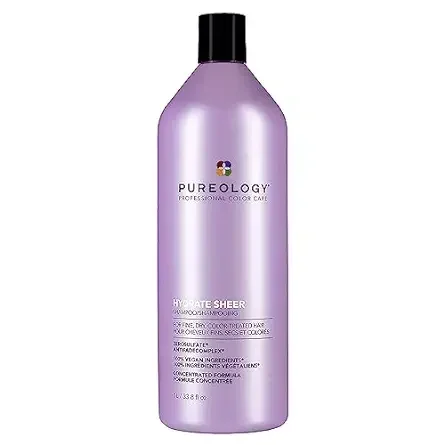 Pureology - Hydrate Shampoing Transparent Végétalien 1 L