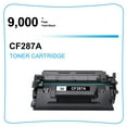 thumbnail image 6 of Ink realm Compatible Toner Replacement for HP CF287A 87A CF287X 87X LaserJet Enterprise HP Pro M501 M501dn M527 M527dn M506 M506dn M506n M506x M527f Printer Ink Black, 6-Pack, 6 of 8