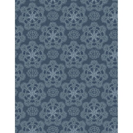 Reminisce 44"/45" Blue Fabric, per Yard