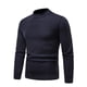 thumbnail image 1 of Gibobby Suéter cuello de tortuga hombre Suéteres de cuello de tortuga para hombre, mezcla de lana de cachemira, ligeros, manga larga, cuello alto(Marina,M), 1 of 4