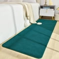 thumbnail image 2 of Alfombra Runner B BENRON Soft para dormitorio, 60 x 180 cm, color verde azulado, 2 of 7