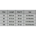thumbnail image 2 of Newborn Infant Baby Girl Cute Trait Tight Warm Romper Jumpsuit, 2 of 4