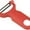 Red, variant on Kuhn Rikon Original Swiss Peeler, Purple