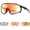 Red, variant on Photochromic Cycling Glasses, UV400, Lightweight, for Hiking Cycling, Men Women