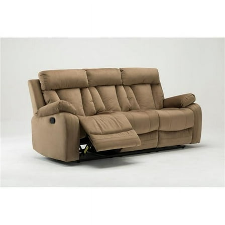 Modern Fabric Sofa, Beige - 40 in.