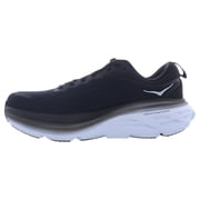 HOKA ONE ONE Bondi 8 Womens Shoes Size 8.5, Color: Black/White