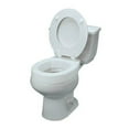 thumbnail image 4 of Healthsmart Dmi Hinged Elevated Toilet Seat, Elongated, 4 of 7