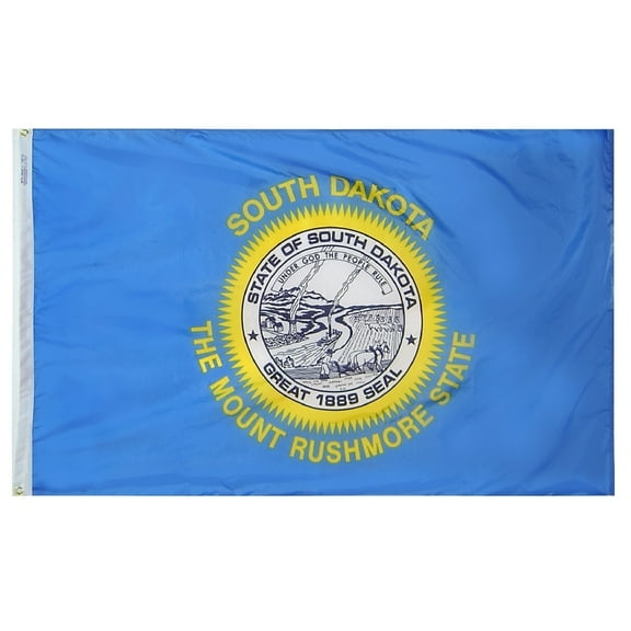 Annin Flagmakers South Dakota State Flag 5x8 ft. Nylon